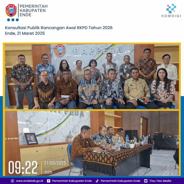 Hadiri Konsultasi Publik Ranwal RKPD 2026, Bupati Yosef : Kesehatan, Pendidikan, dan Infrastruktur Jadi Prioritas Perhatian