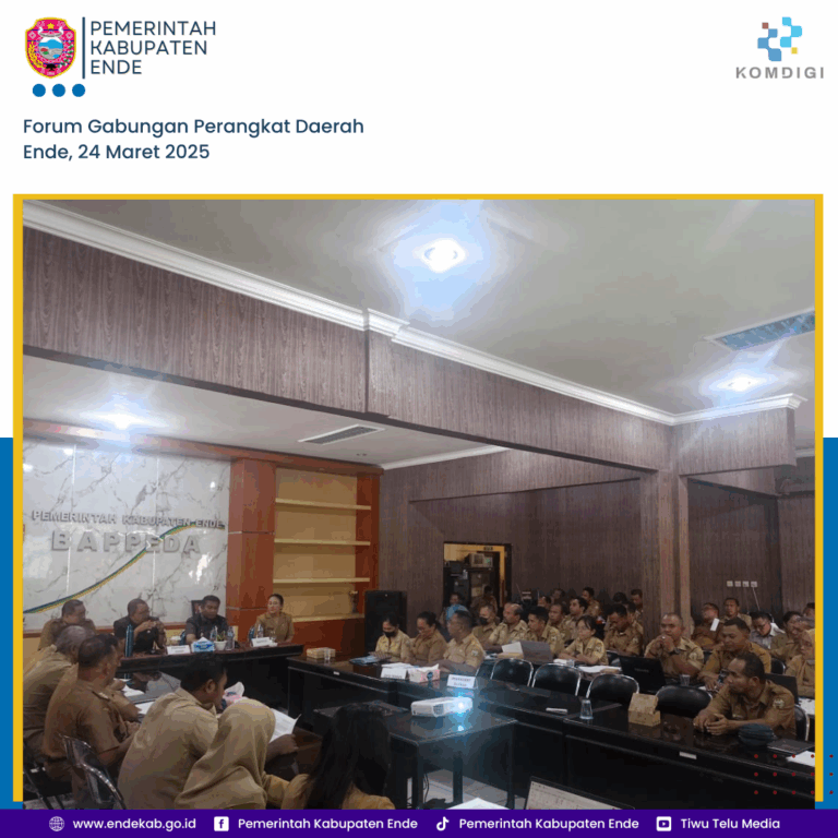 Pemkab Ende Gelar Forum Gabungan Perangkat Daerah